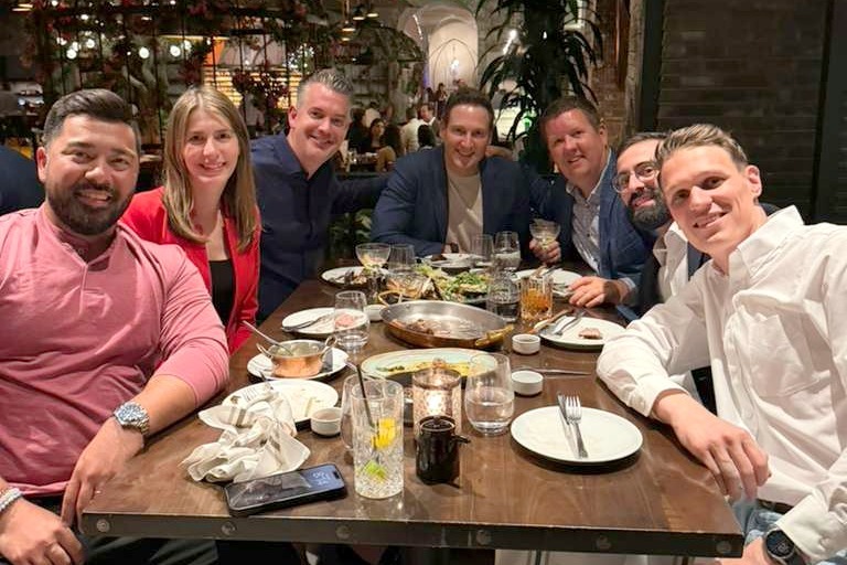 The ARS and PX teams together